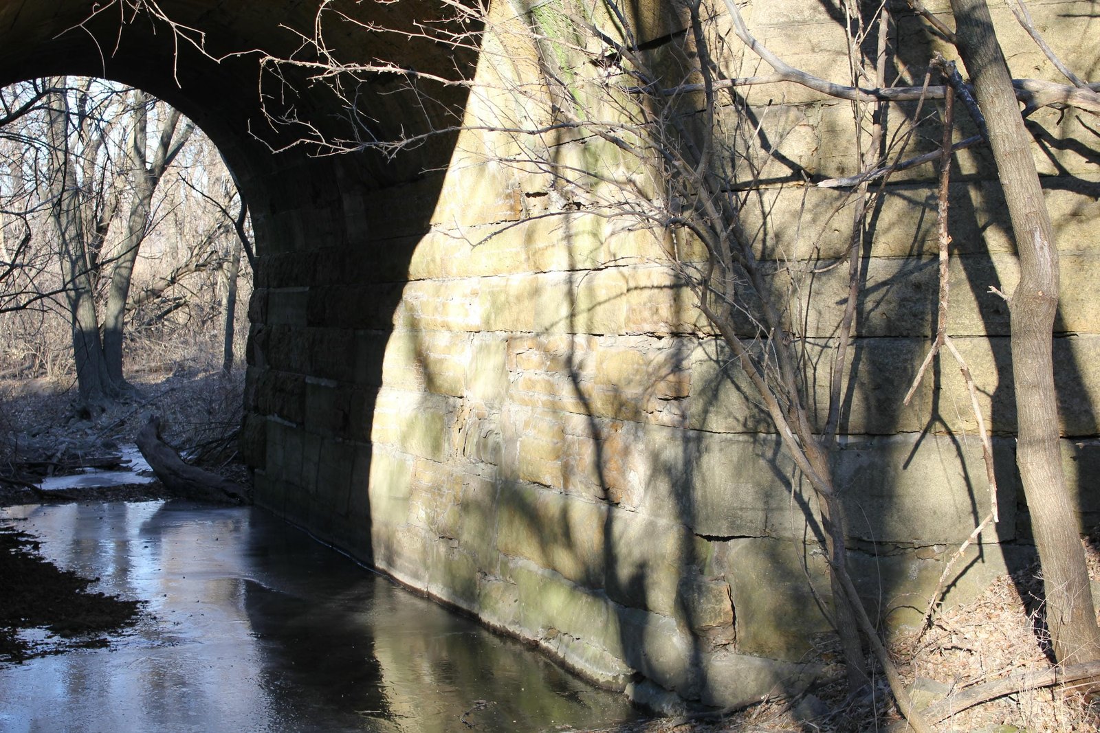 West abutment